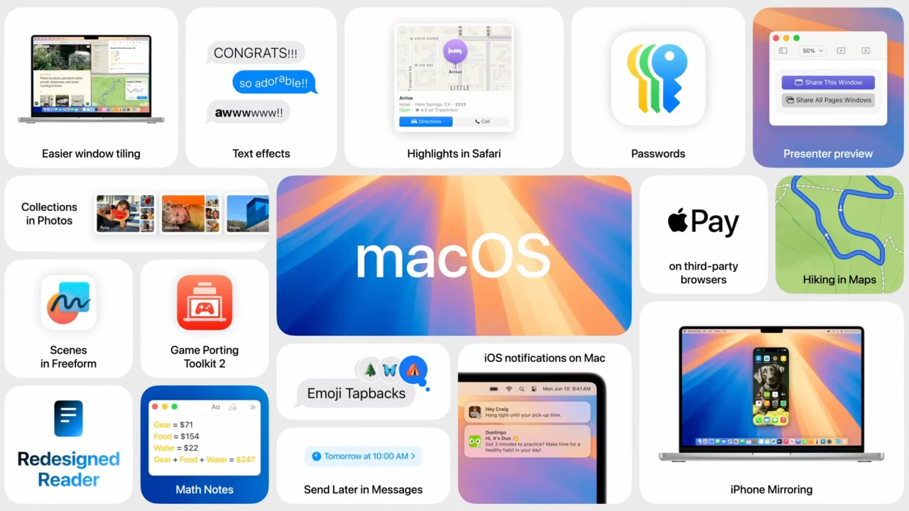 macOS Sequoia screenshot 2